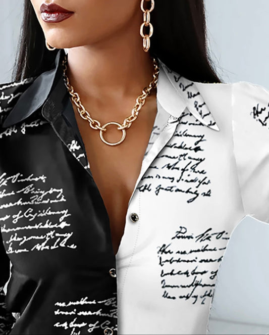 “Night x Day” Button Up Shirt