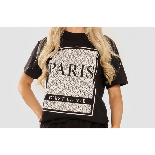 Let’s Go To Paris Graphic T-shirt