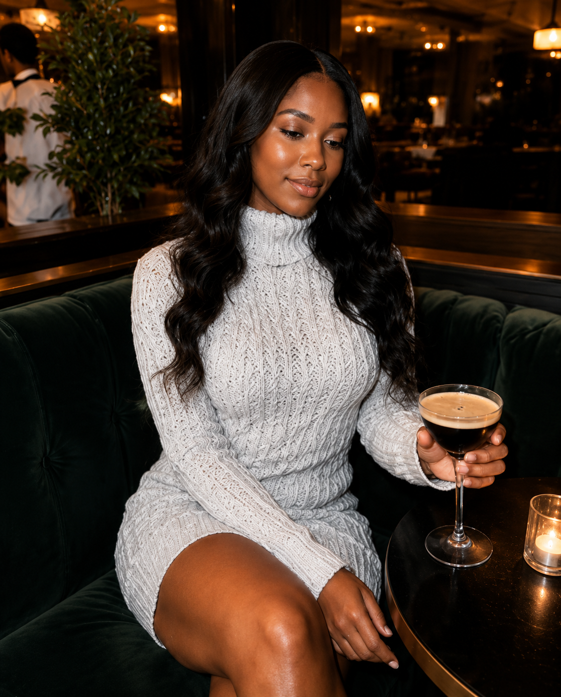 Knit Sweater Dress