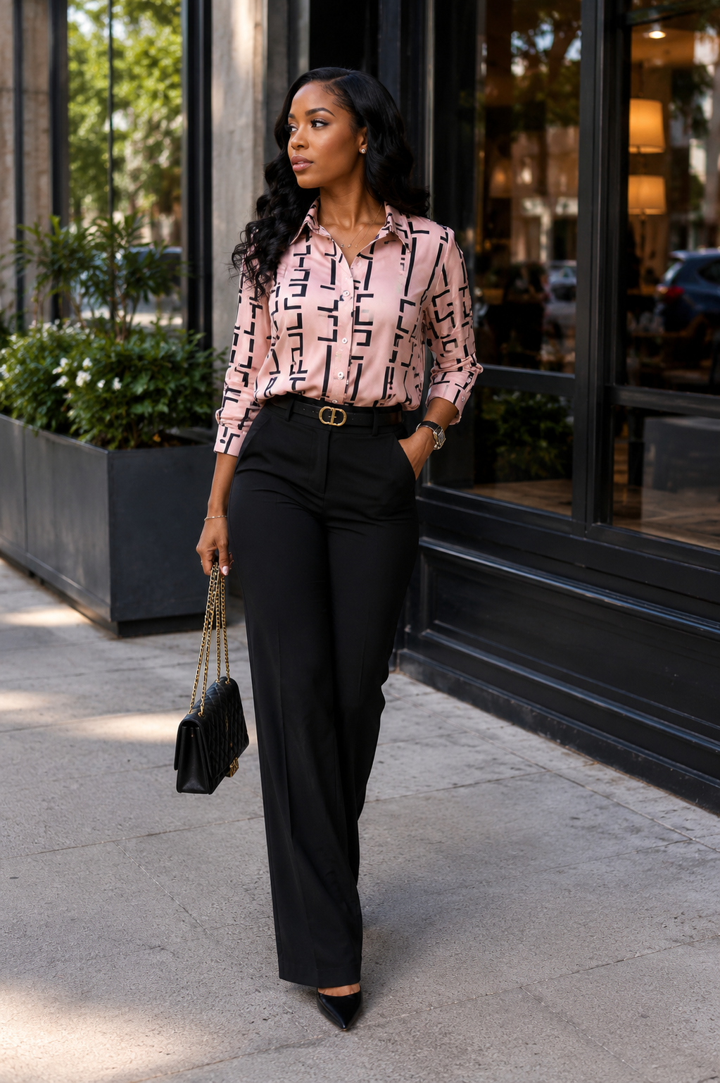 “Baddie” Blouse
